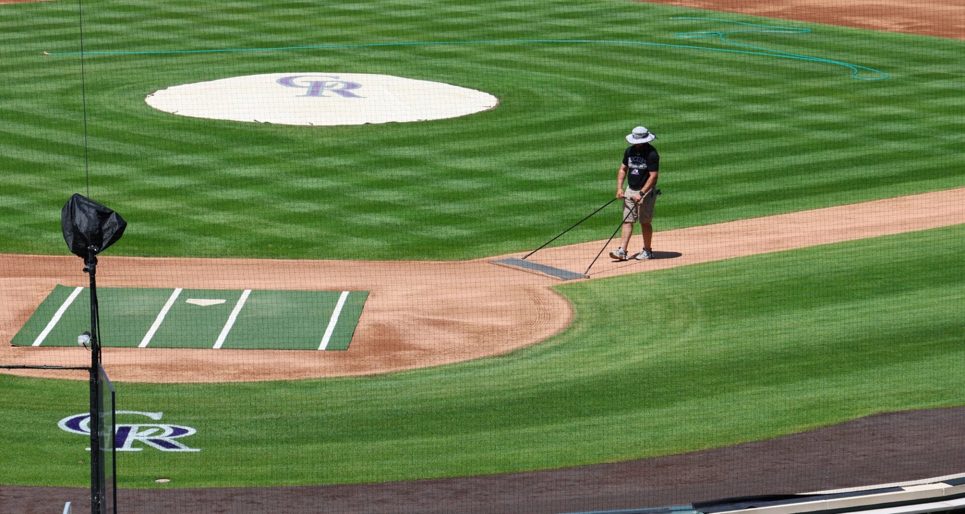 How does Coors Field stay so pretty? Chalk it up to experience.