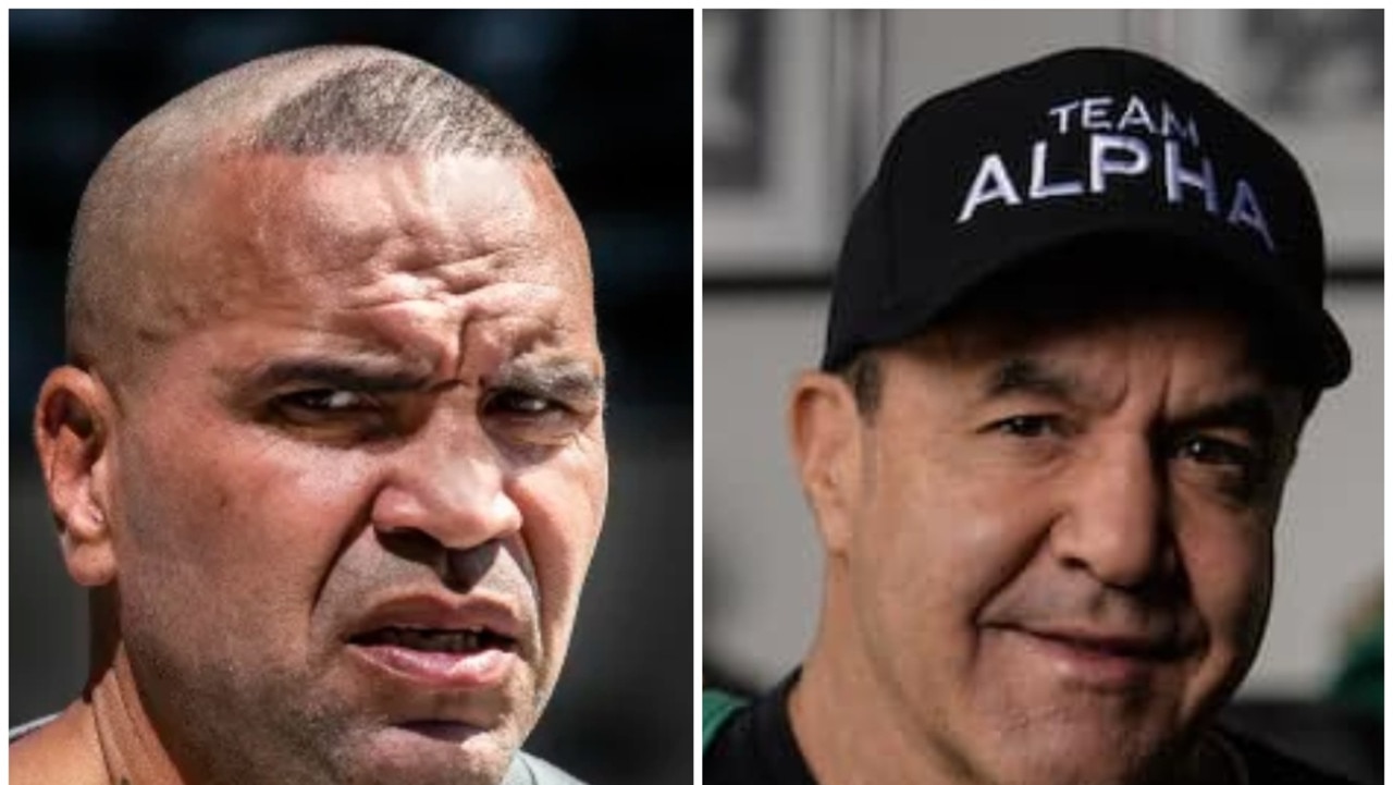 Anthony Mundine and Jeff Fenech
