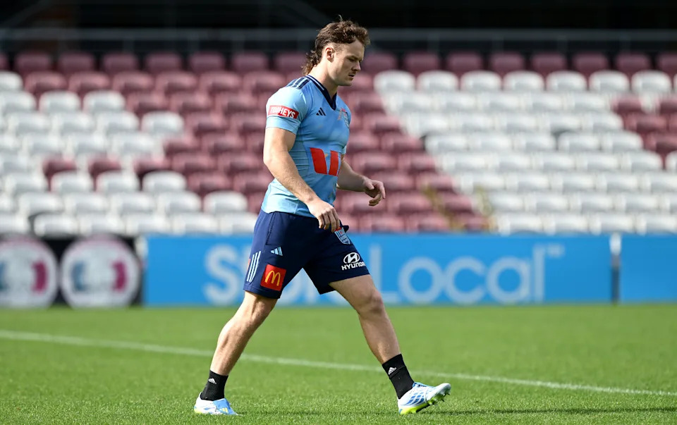 Seen here, Blues Origin star Ethan Strange.