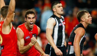 AFL 2026, Gold Coast Suns vs Collingwood Magpies, Round 17