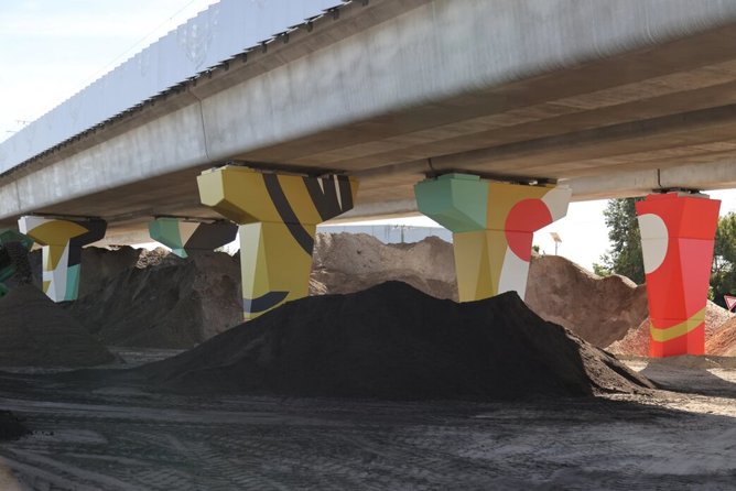 During the installation of Linewide Graphic Trail.