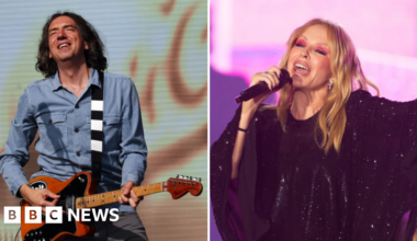 Kylie Minogue collaboration was 'always destined', says Gary Lightbody - BBC