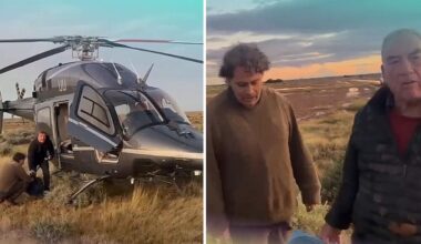 Melbourne father and son rescued by billionaire after South Australian outback nightmare