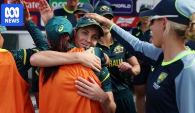 Australia hammers West Indies to claim a spot in the Women's T20 World Cup cricket final