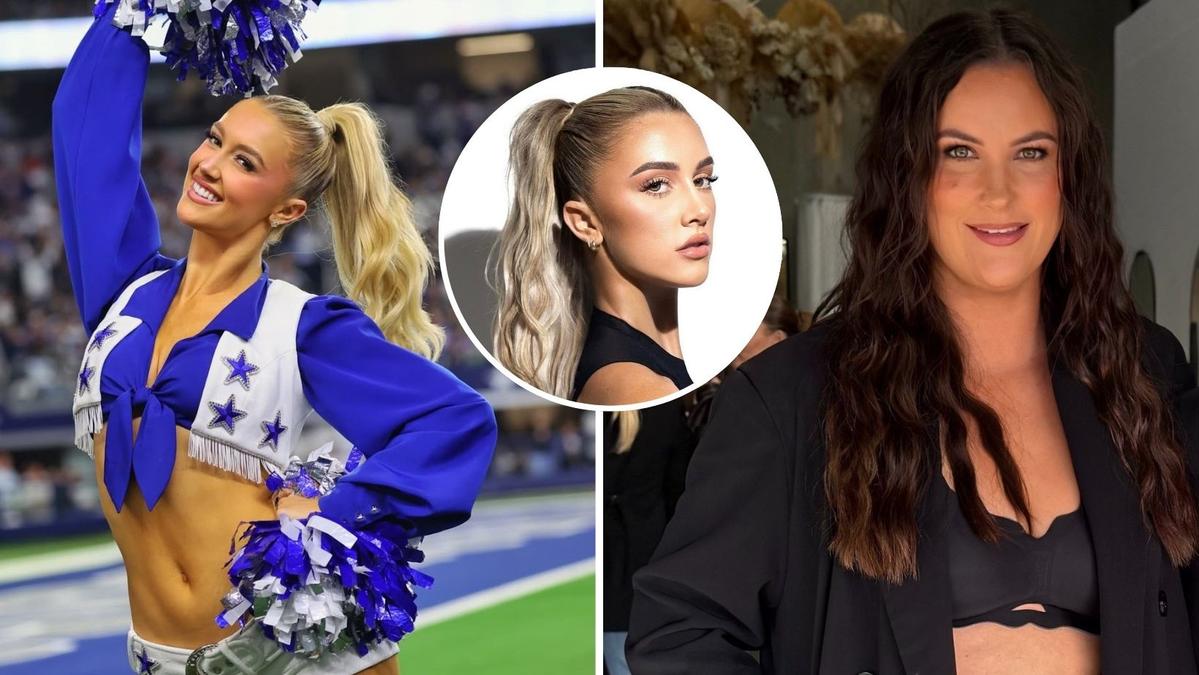 The Perth hairdresser responsible for Dallas Cowboys cheerleader Faith Ward’s headline making ponytail