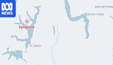 NZ's South Island struck by magnitude-5.9 earthquake