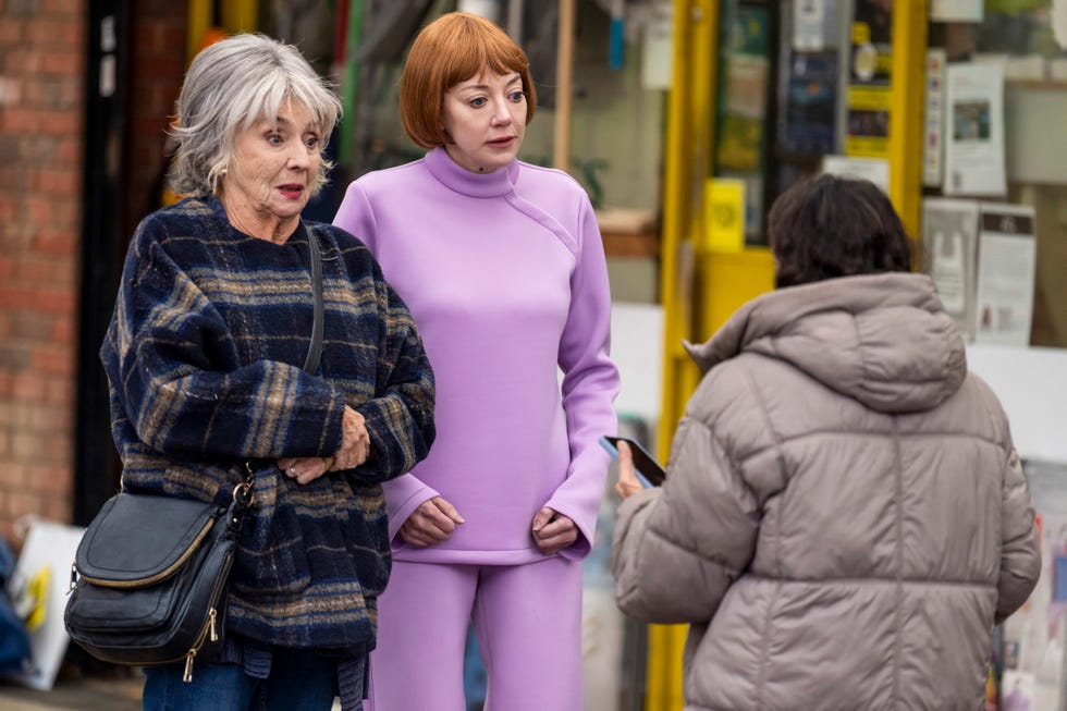 Sue Johnston, Diane Morgan, Ann Droid sue johnston, diane morgan, ann droid
