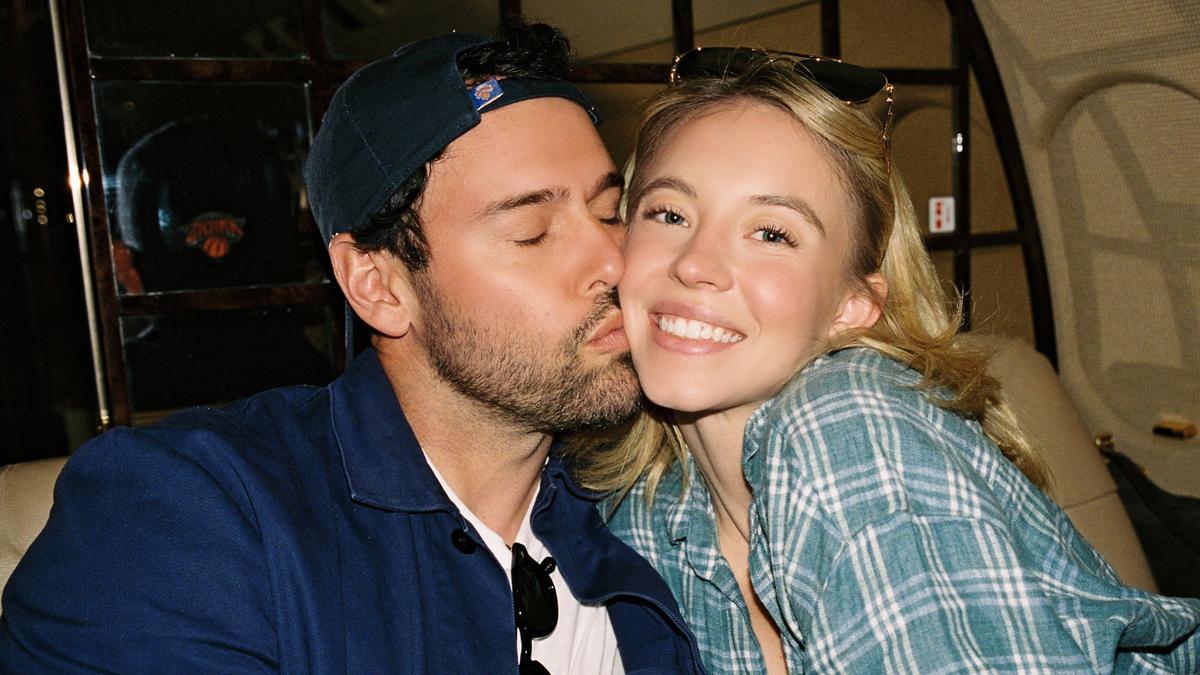 Sydney Sweeney shares loved-up photos of her and Scooter Braun while she is in Australia making a Netflix film