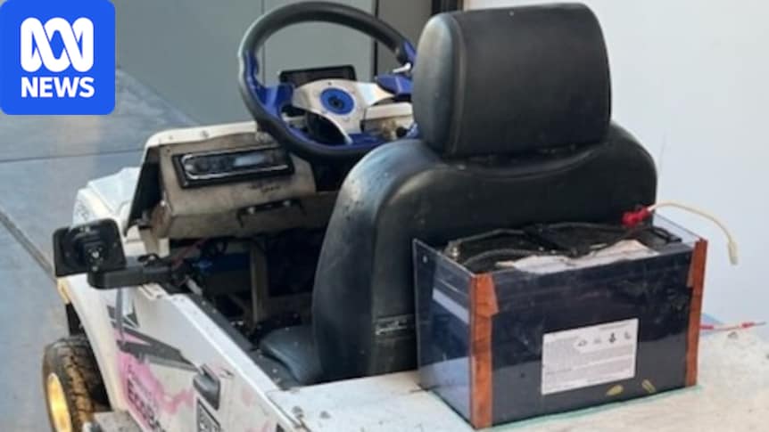 SA Police report man for driving homemade car in the Riverland
