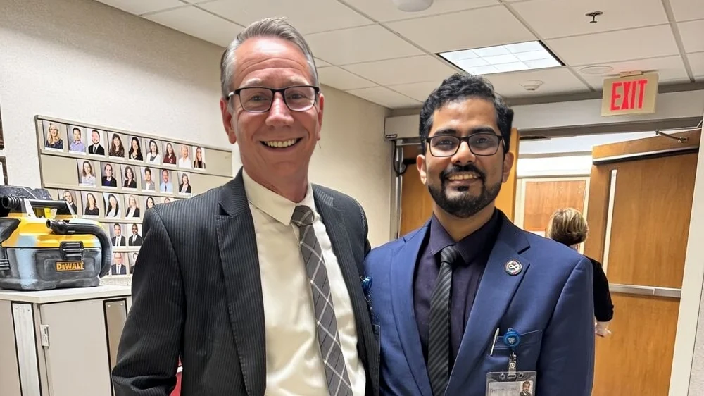 Ashok Sebastian Komaranchath։ Discussion on NHL and cHL With Stephen Ansell During Mayo Clinic Rotation