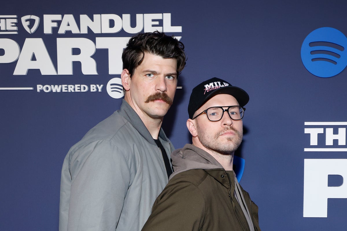 Lewan and fellow former NFL player Will Compton host the popular ‘Bussin’ With The Boys’ podcast, which has hosted Kelce on multiple occasions (Getty)