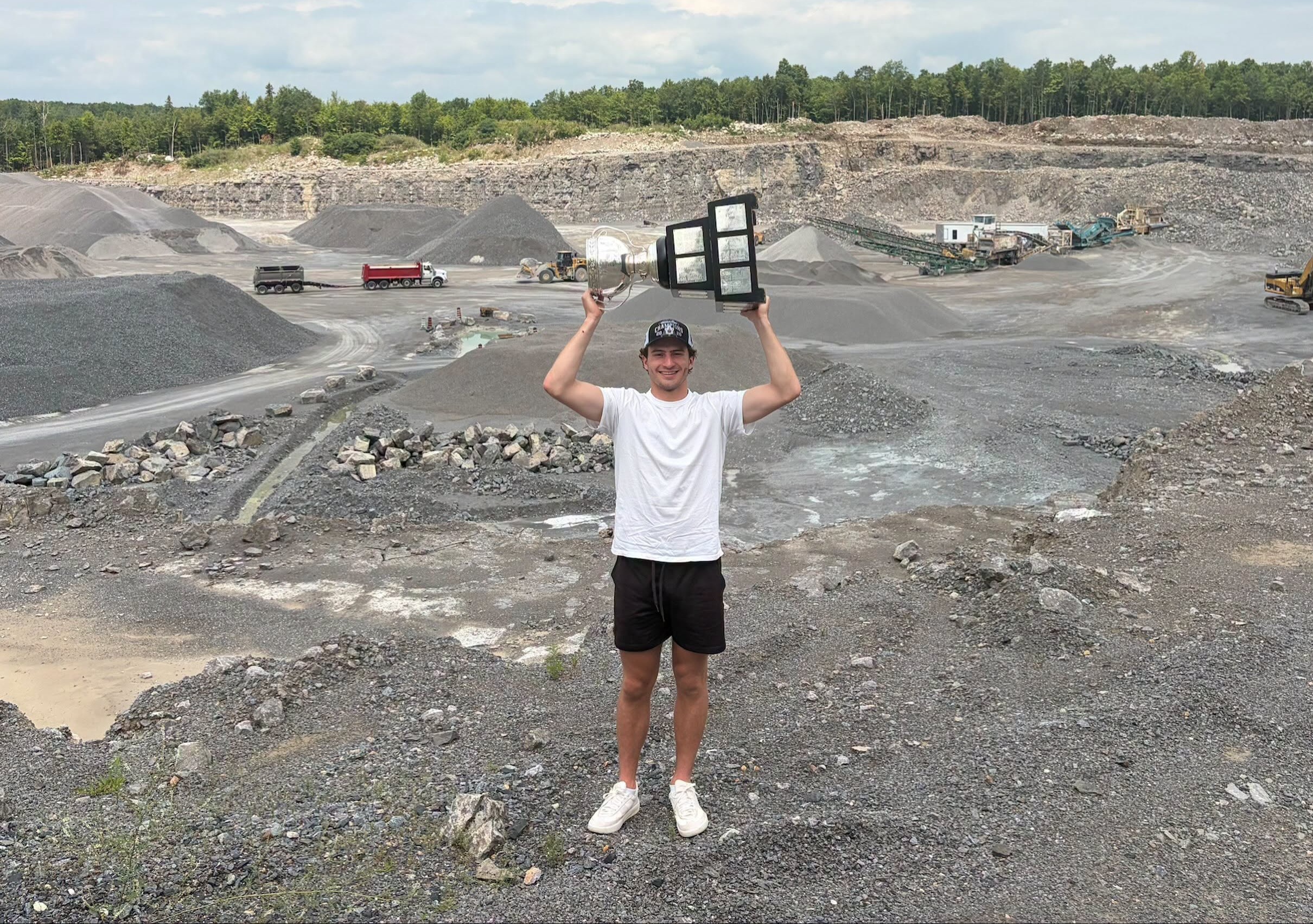 Danford's day with the Calder Cup