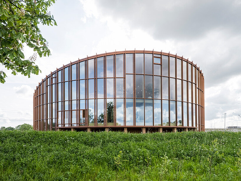 BIG completes dymak's HQ as a full-scale showcase of natural materials in denmark - 1