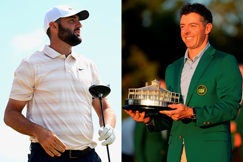 Scottie Scheffler and Rory McIlroy are among the 14 players to make the cut in all four men's majors in 2026.