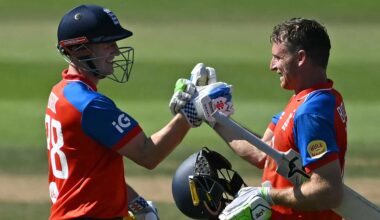 Brook, Buttler hammer England to the top T20 world rankings