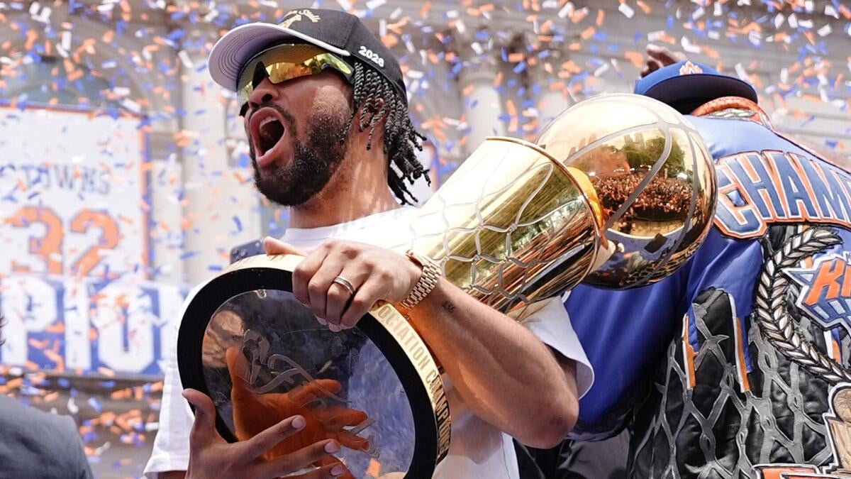 Jalen Brunson injury: NBA Finals MVP played through title run with wrist problem