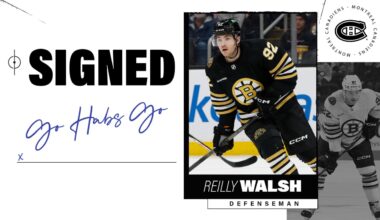 One-year contract for Reilly Walsh