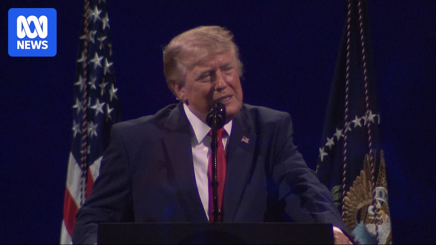 VIDEO: Donald Trump speaks at 250th anniversary celebration - ABC News & Headlines – Australian Broadcasting Corporation