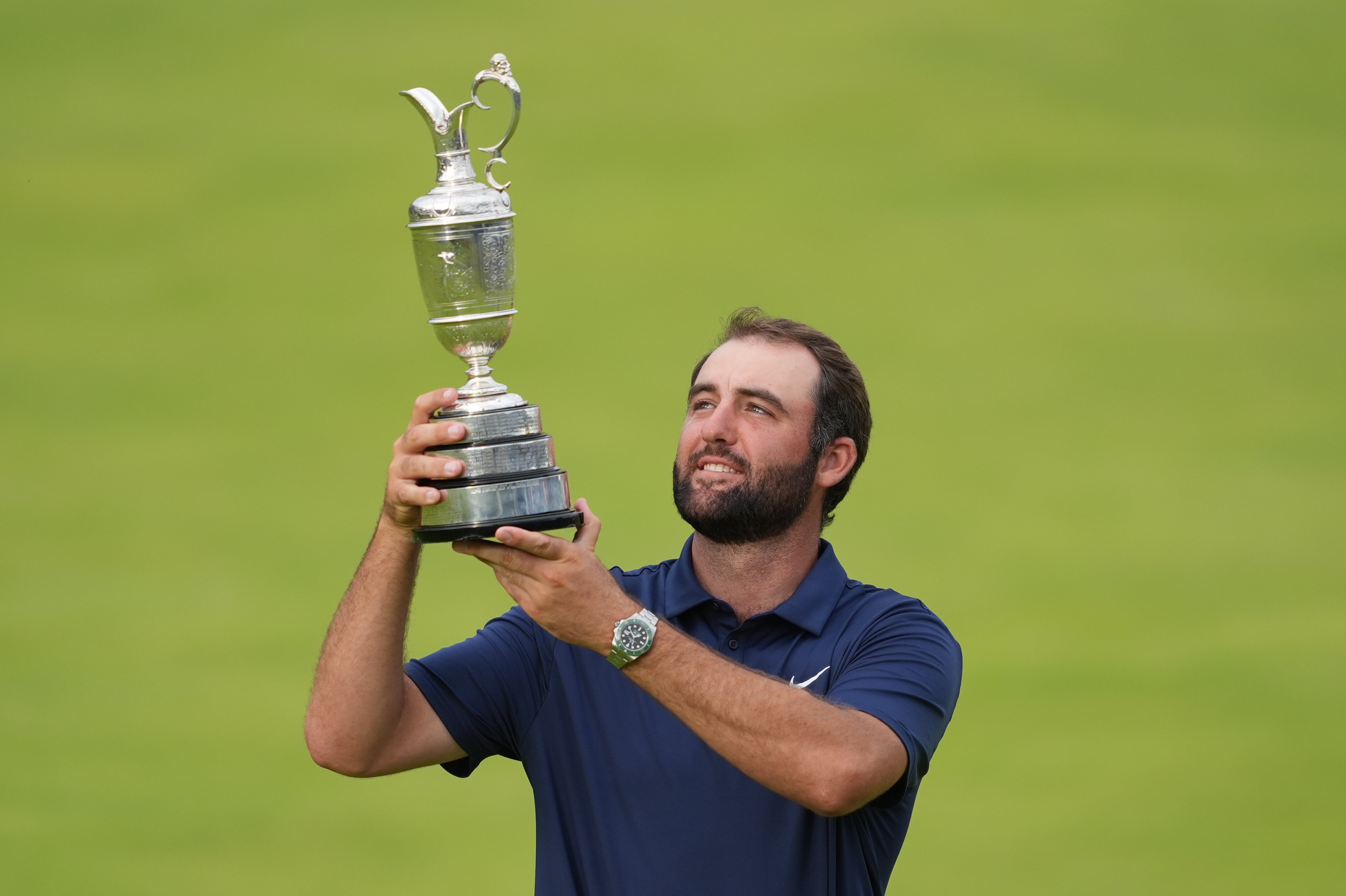 Scottie Scheffler is bidding to become only the 13th man to successfully defend his Open title (Brian Lawless/PA)