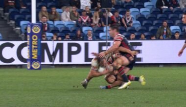 ‘Completely laughable’: Robbo left gobsmacked after disgraceful ‘hair brush’ penalty