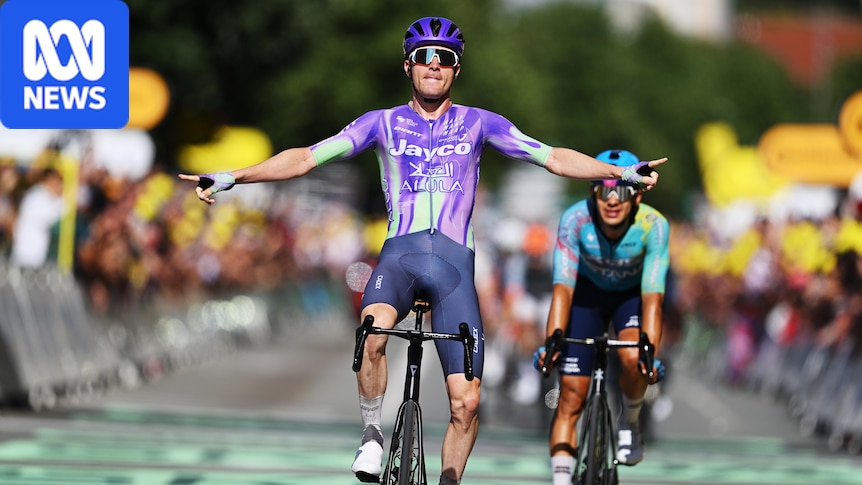 Swiss rider Mauro Schmid claims 13th stage of Tour de France as Tadej Pogačar keeps overall lead