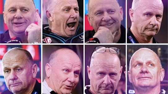 Tasmanians will get used to the many expressions of former Port Adelaide coach Ken Hinkley who will become the Tassie Devils next coach.