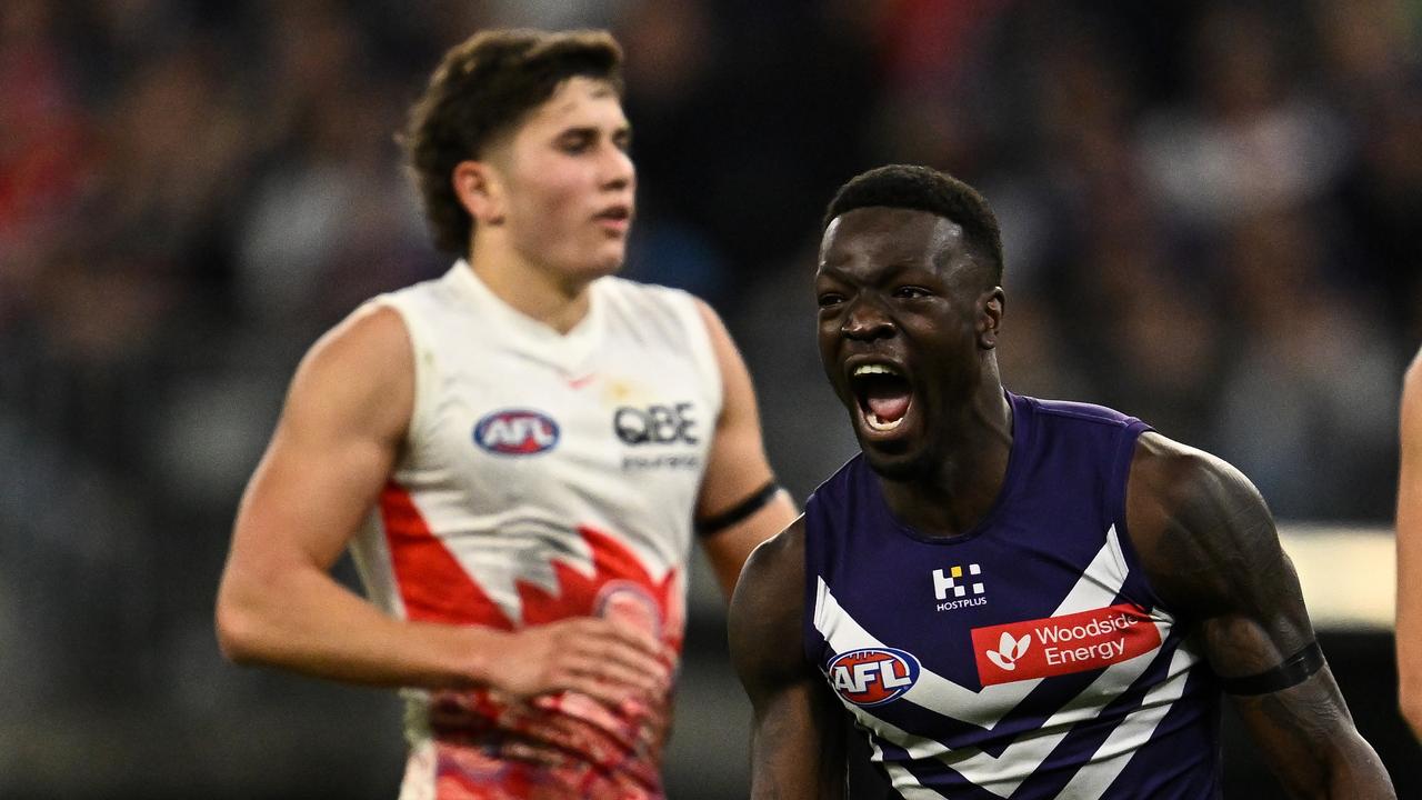 AFL results 2026, Fremantle Dockers vs Sydney Swans, Round 18