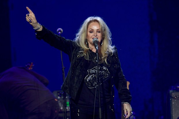 Bonnie Tyler performs on stage during Music For The Marsden 2020 at The O2 Arena on March 03, 2020 in London