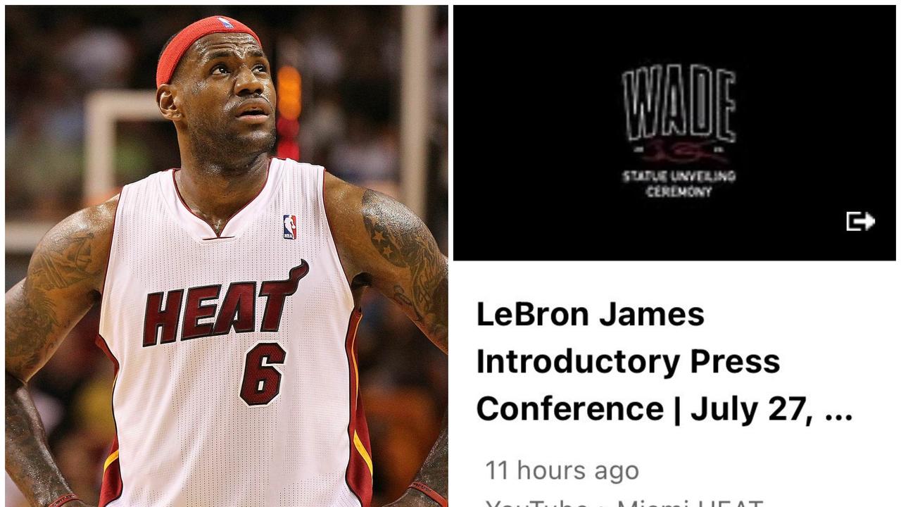 NBA 2026: LeBron James news, Miami Heat YouTube leak sparks return rumours as Rich Paul says decision is about ‘fit’, news, highlights