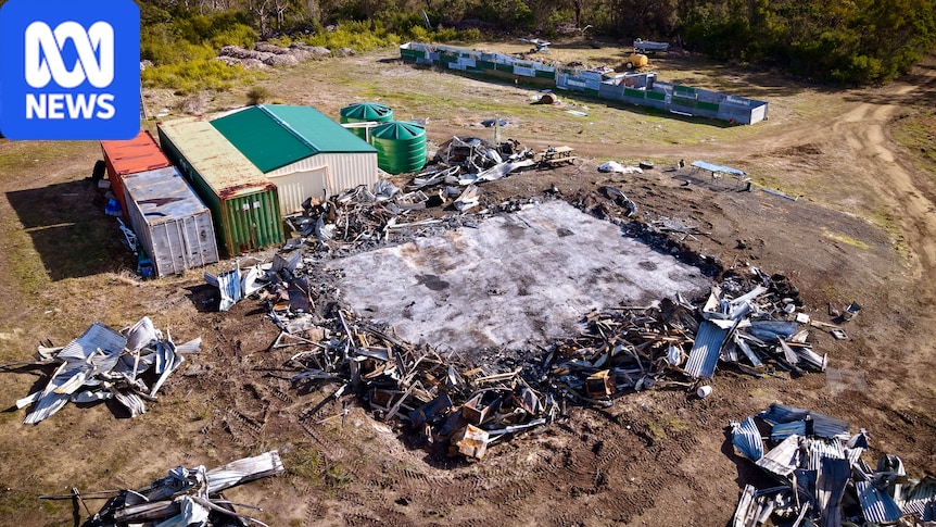 Three men arrested over Coles Bay robbery and arson in which victim had to watch home burn down
