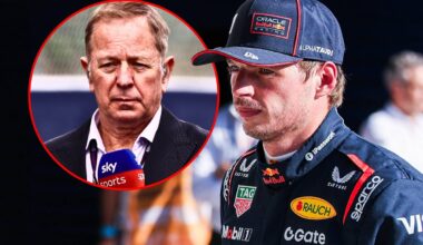 Verstappen and Brundle