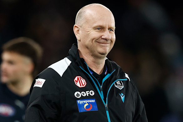 New Tasmania coach Ken Hinkley.