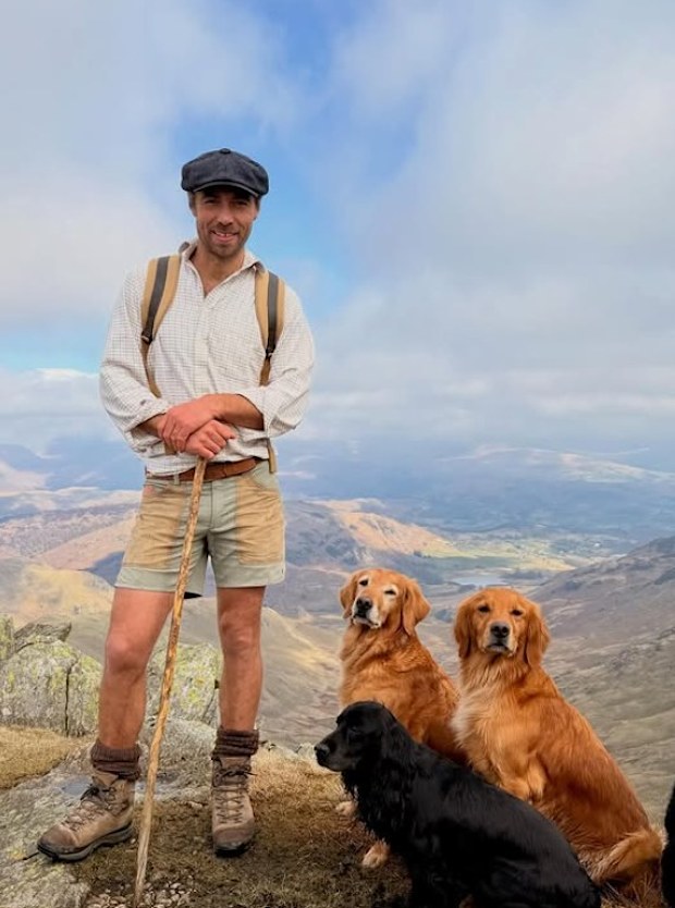 James Middleton is an avid mountain climber. He shared this photo in April 2026 to mark his 39th birthday.