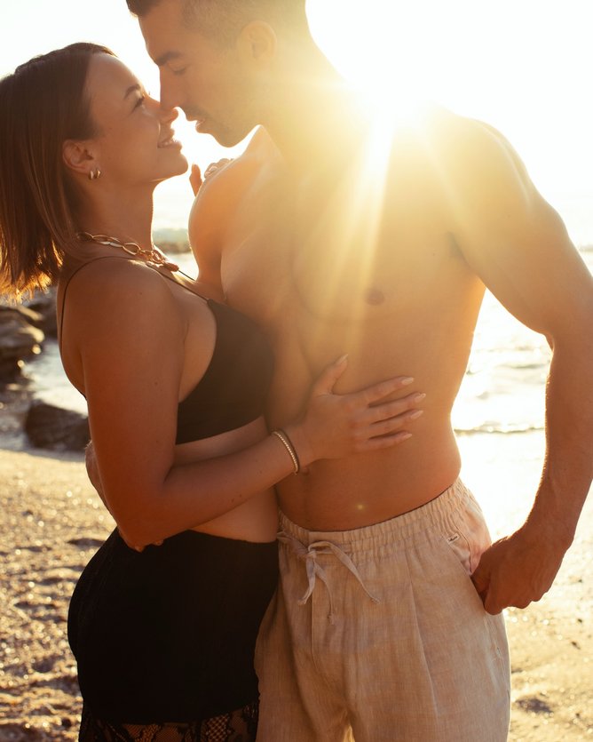 Stella and Filip had celebrated their engagement less than 12 months ago.