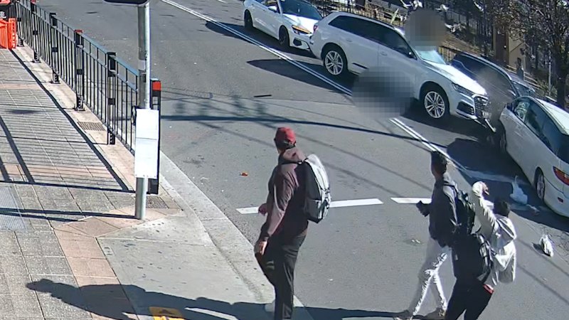 Man fighting for life, woman seriously injured after car ploughs into pedestrians in Lakemba