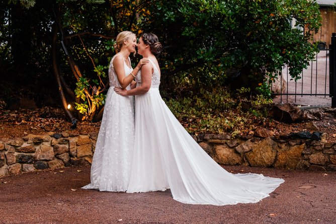Natasha and Georgie's Darlington Estate wedding.