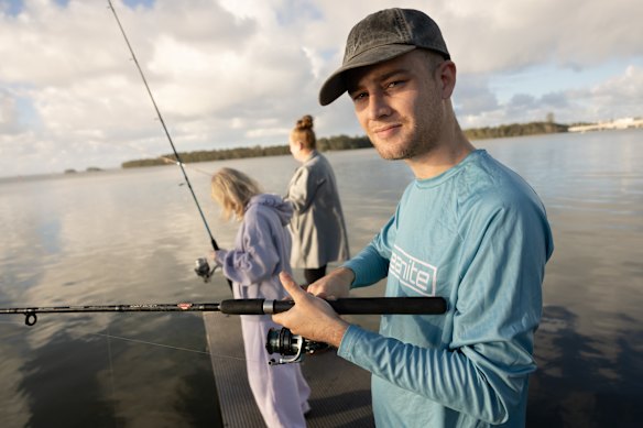 Before medication, Ethan couldn’t leave his room. Now, he enjoys fishing.