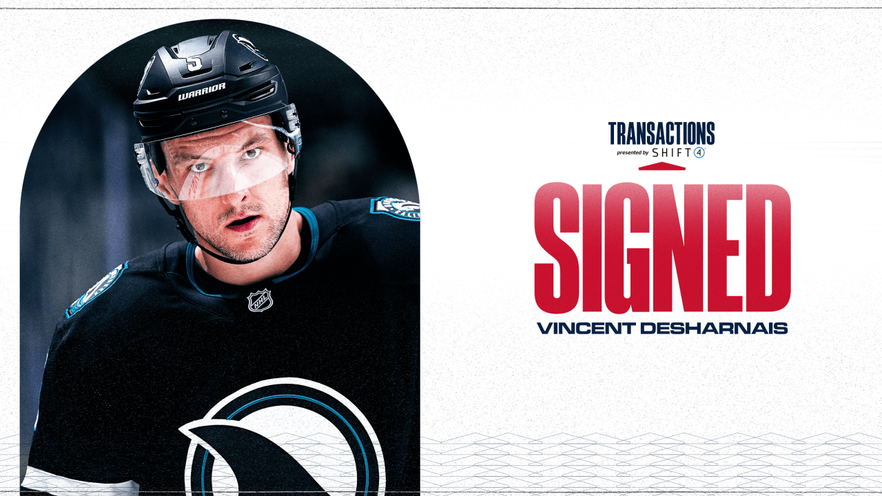 Capitals Sign Vincent Desharnais | Washington Capitals