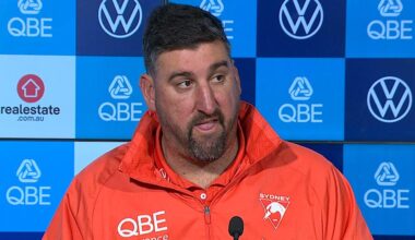 AFL 2026: Dean Cox press conference, video, Sydney Swans loss to Fremantle, latest news