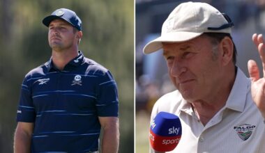 British Open golf 2026, The Open Championship: Sir Nick Faldo says Bryson DeChambeau has ‘zero clue’ on links golf