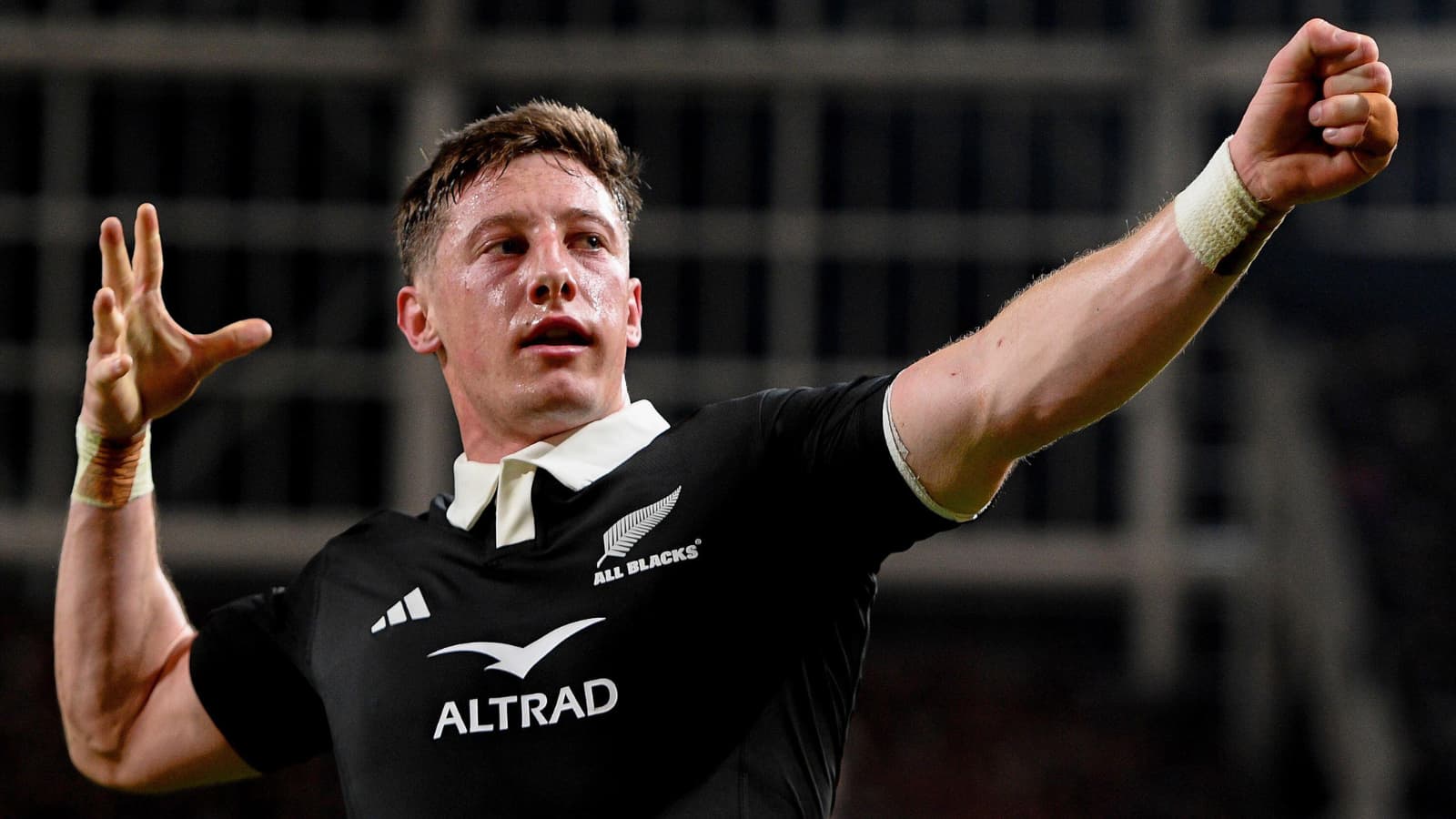 Roigard and Jordan braces see All Blacks kick-start Dave Rennie era with epic helter-skelter victory over France