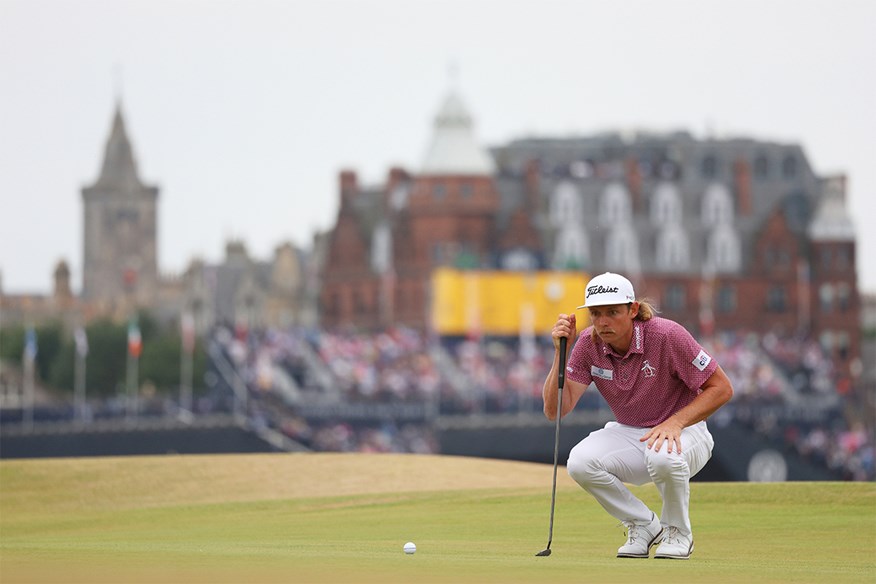 Cameron Smith made many clutch putts with his Scotty Cameron 009M in the 150th Open Championship in 2022