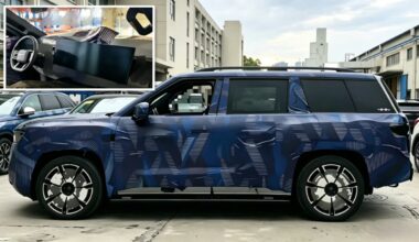 BYD FCB Ti9 leaks interior featuring group's first continuous screen layout ahead of 2H launch