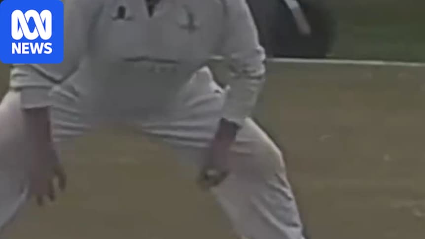 Amateur cricket video goes viral after claims slip fielder clicked to imitate bat on ball