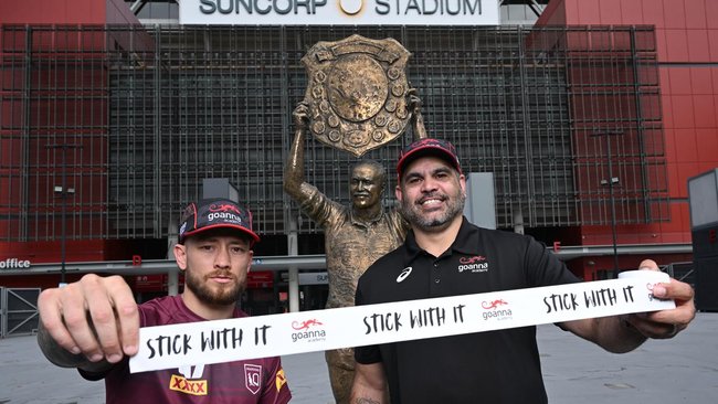 Greg Inglis is on a mission to break down barriers and stigma when it comes to mental health. 