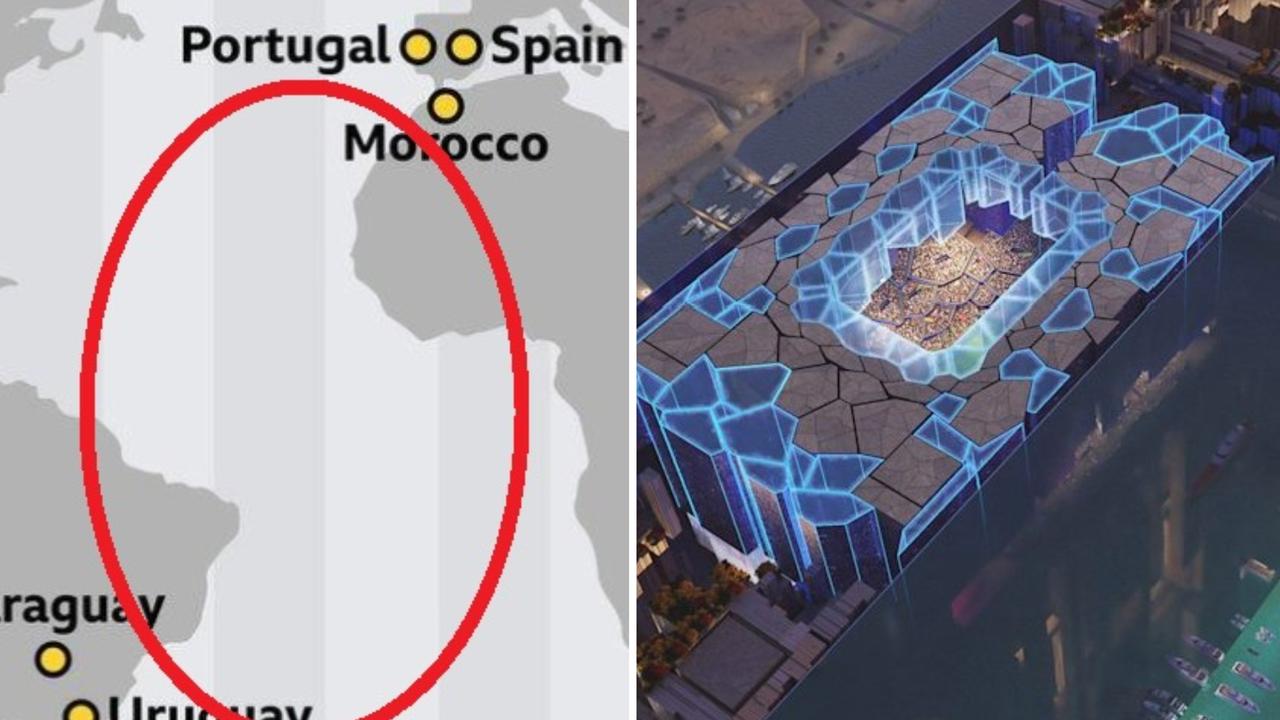 Six-nation madness; $8 TRILLION sky stadium: If you thought this World Cup was crazy... see the next two