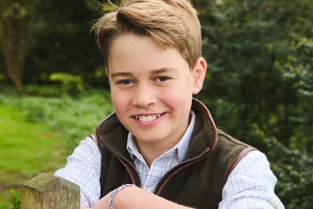 Prince George of Wales, pictured on his 12th birthday on July 22 2025.