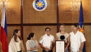 Marcos confers presidential citation to Filipina tennis star Alex Eala - ABS-CBN