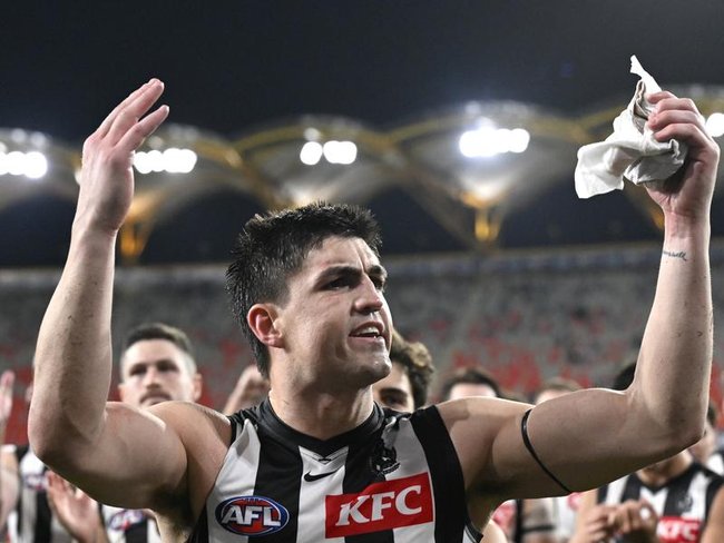 Maynard was in hot water but still played a key role in Collingwood’s win.