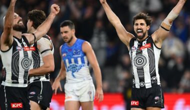 Collingwood vs North Melbourne LIVE: AFL round 18 2026, scores, results, odds, stats and start time from Marvel Stadium